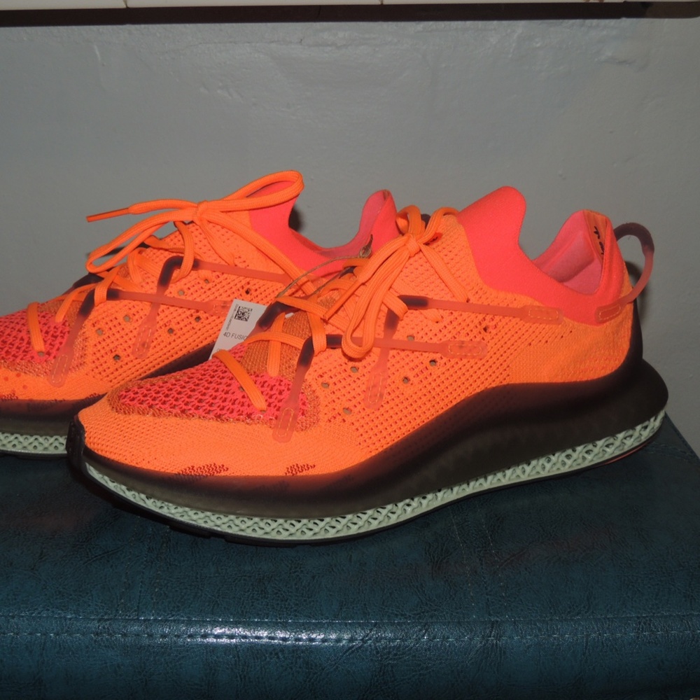 Adidas Original 4D Fusio FY5929 Orange Brand New in Box
